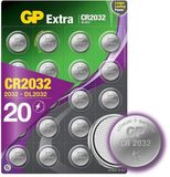 GP Extra Lithium CR2032 batterij - 20 stuks