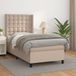 Maison Exclusive - Matelas pour lit boxspring Cappuccino-Marron 100x200cm Simili cuir