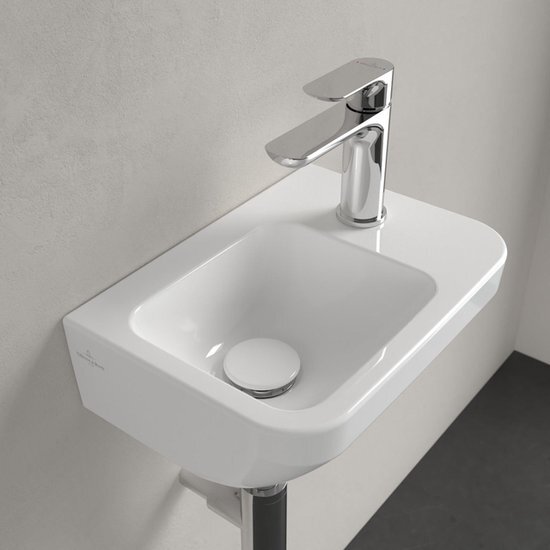 Villeroy & Boch Villeroy en Boch Architectura fontein met kraangat rechts zonder overloop 36x26cm wit 43733701