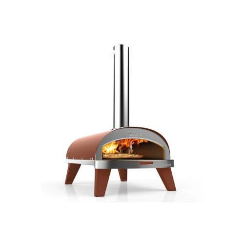 Ziipa Piana Pizza Oven - Terracotta - Pellet/Charcoal/Wood Fired