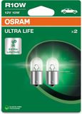 Osram Ultra Life Serie R10W Blister Voertuigverlichting 12V Gloeilamp Auto