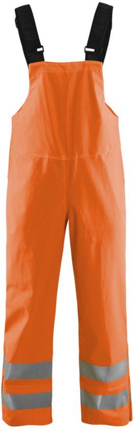 Blåkläder Bretelregenbroek High Vis LEVEL 3 1386-2005 - High Vis Oranje - XL
