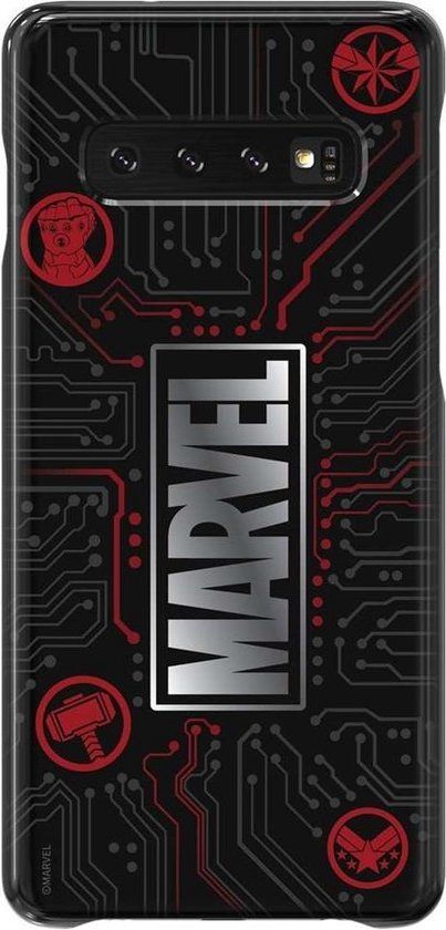 Samsung Marvel Smart Hoesje - Samsung Galaxy S10 Plus - Zwart