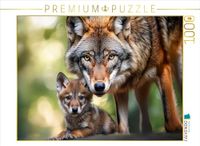 CALVENDO Puzzel Wolven, 1000 stukjes