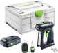Festool C 18-Basic Perceuse sans fil 18 V 45 Nm sans balais + 1x Batterie 4,0 Ah + Systainer - sans chargeur
