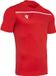 Macron Deneb Jersey Rouge/Blanc 5XL Polyester Manches Courtes Uni Hommes Football Automne/Hiver 2020
