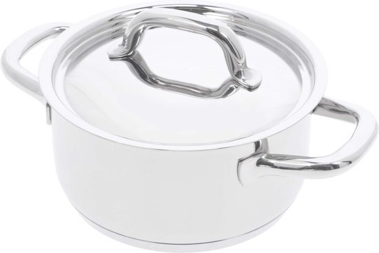 Demeyere Classico 3 kookpan – Met deksel – Inductie – RVS – 16 cm – 1,5L