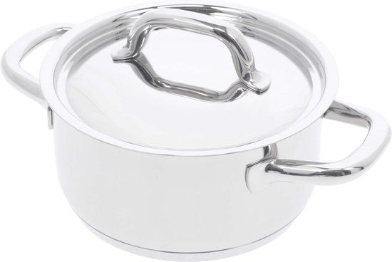 Demeyere Classico 3 Kookpan - 16 cm - 1.5L - RVS - Met Deksel - Inductie