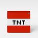 phoenix group AG Minecraft - commode met 3 laden, TNT-dobbelstenen, rood/wit