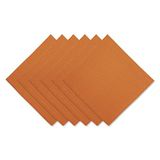 DII Massief Servet Set Collectie, 20x20, Pompoen Spice, 6-delig