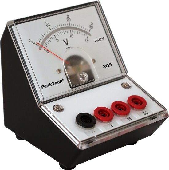 Peaktech 205-06 Analoog Instrument - 0...3V/15V/30V DC