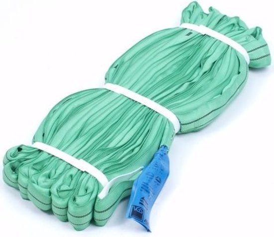 Huismerk Bol Rondstrop / hijsband 2 ton 6 meter groen