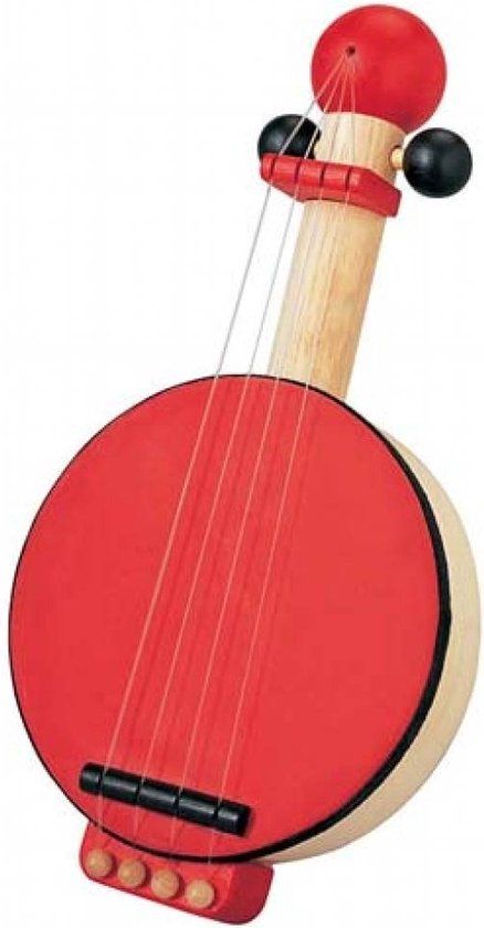 Handpuppe PlanToys Houten Speelgoed Banjo
