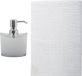 MSV Tapis d'entrée - Bolzano - 40 x 60 cm - Blanc