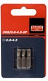Bahco 3xbits 0.5-3.0 25mm 1/4" stan | 59S/0.5-3.0-3P