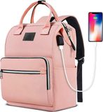 AG Rugzak & laptoptas - Roze - 26L - Geschikt voor 15.6 inch laptop