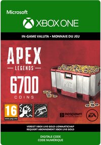 Electronic Arts APEX Legends: 6.000 + 700 Bonus Coins - Xbox One download