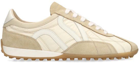 Sacha - Beige suède lage sneakers - Maat 36