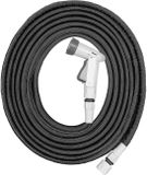 Bradas tuinslang-set TWIST HOSE, flexibel, 7,5 - 15 m, grijs