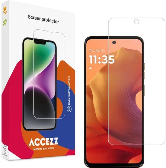 Accezz Screen Protector - Gehard Glas voor Motorola Moto G56