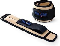 Yes4All Pols- en enkelgewichten, paar 0,45-4,5 kg, verstelbare riem voor wandelen, joggen, pilates, gym, fitness, workout voor vrouwen, mannen