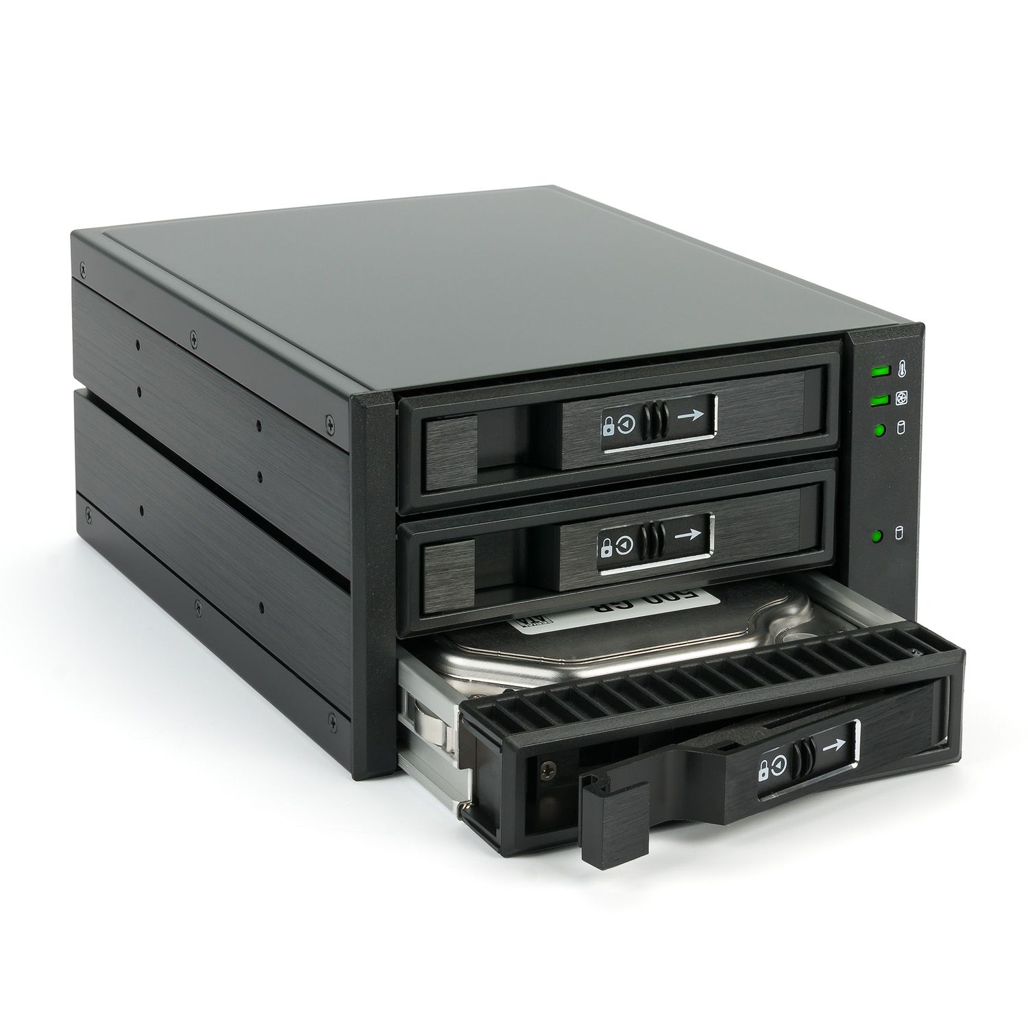 Fantec BP-T2131 Behuizingen voor opslagstations Zwart