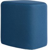Leitmotiv Poef Retro Mesh - Kobaltblauw - 36x36x36cm