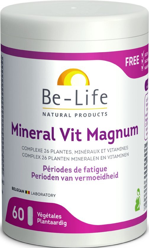 Be-Life Mineral Vit Magnum Softgel 60 stuks