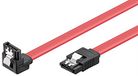 Wentronic HDD S-ATA kabel 1,5 GBs/3 GB (S-ATA L-Type naar L-Type 90) 0,5 m rood