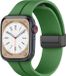Strap-it Magnetische Siliconen band - Legergroen