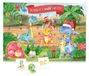 Dino Adventskalender Tattoos Enfants - 24 pièces - Résistant à l'eau - Noël