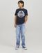 JACK&JONES Jongens Jeans JJICHRIS JJORIGINAL AKM 920 NOOS MNI - Blue Denim - Maat 110