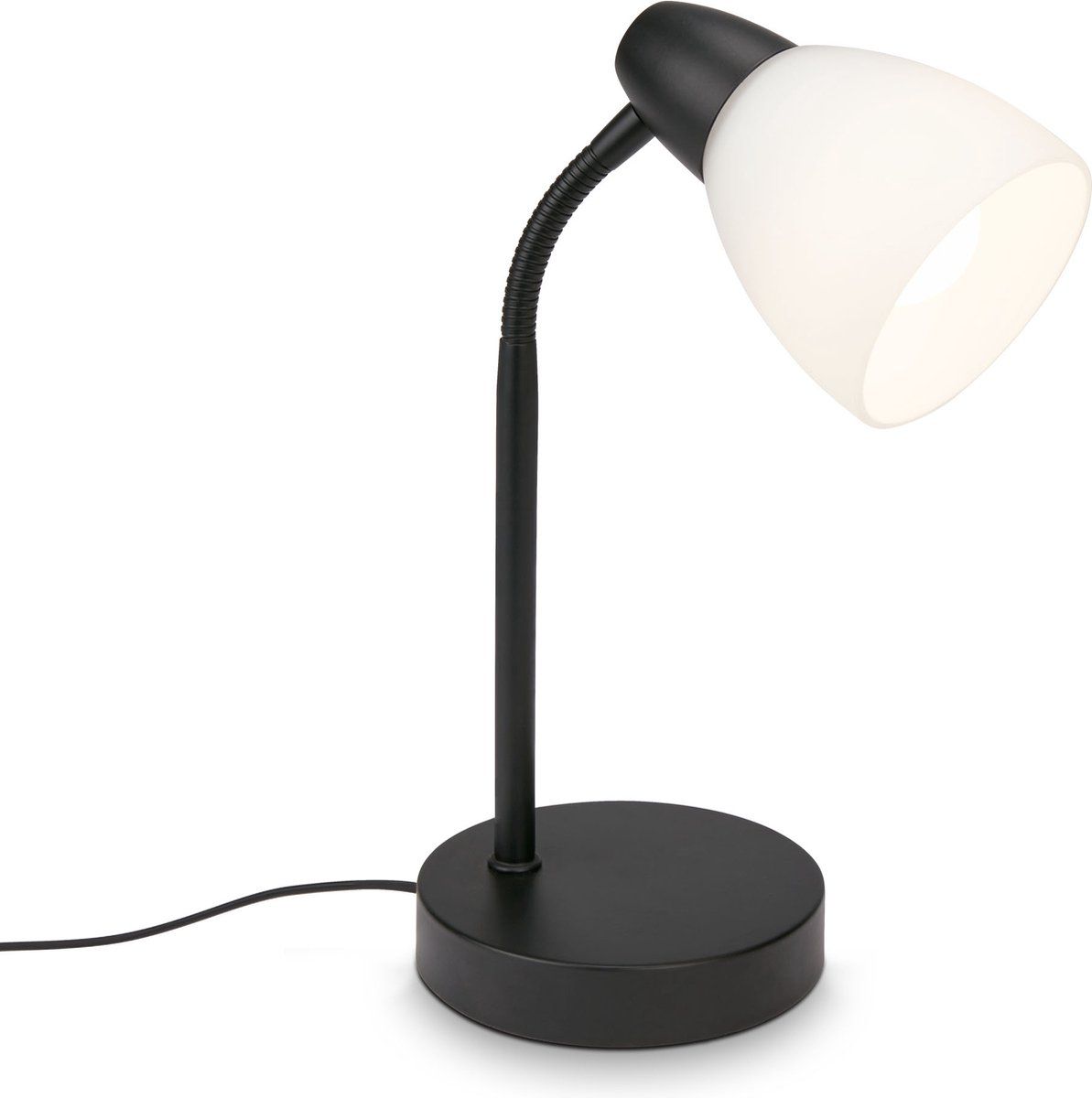 Briloner Leuchten MASANI Tafellamp - Zwart - E14 - Glas