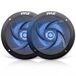 Pyle Haut-parleurs Marine étanches - 240 Watt - 1 Paire - Noir