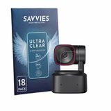 Savvies - Screenprotector voor OBSBOT Tiny 2 Lite - Folie Beschermfolie transparant 18 Stuks
