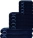 JOOP! Handdoek Classic Blauw Katoen 50x100 cm Set van 10