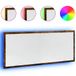 VidaXL Badkamerspiegel met LED 100x8,5x37cm bewerkt hout gerookt eiken