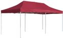 vidaXL Partytent professioneel inklapbaar 6x3 m aluminium wijnrood