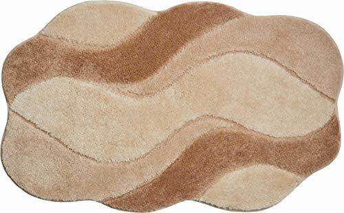 GRUND Badmat, Ultrazacht en absorberend, Antislip, , CARMEN, Badmat 70x120 cm, beige