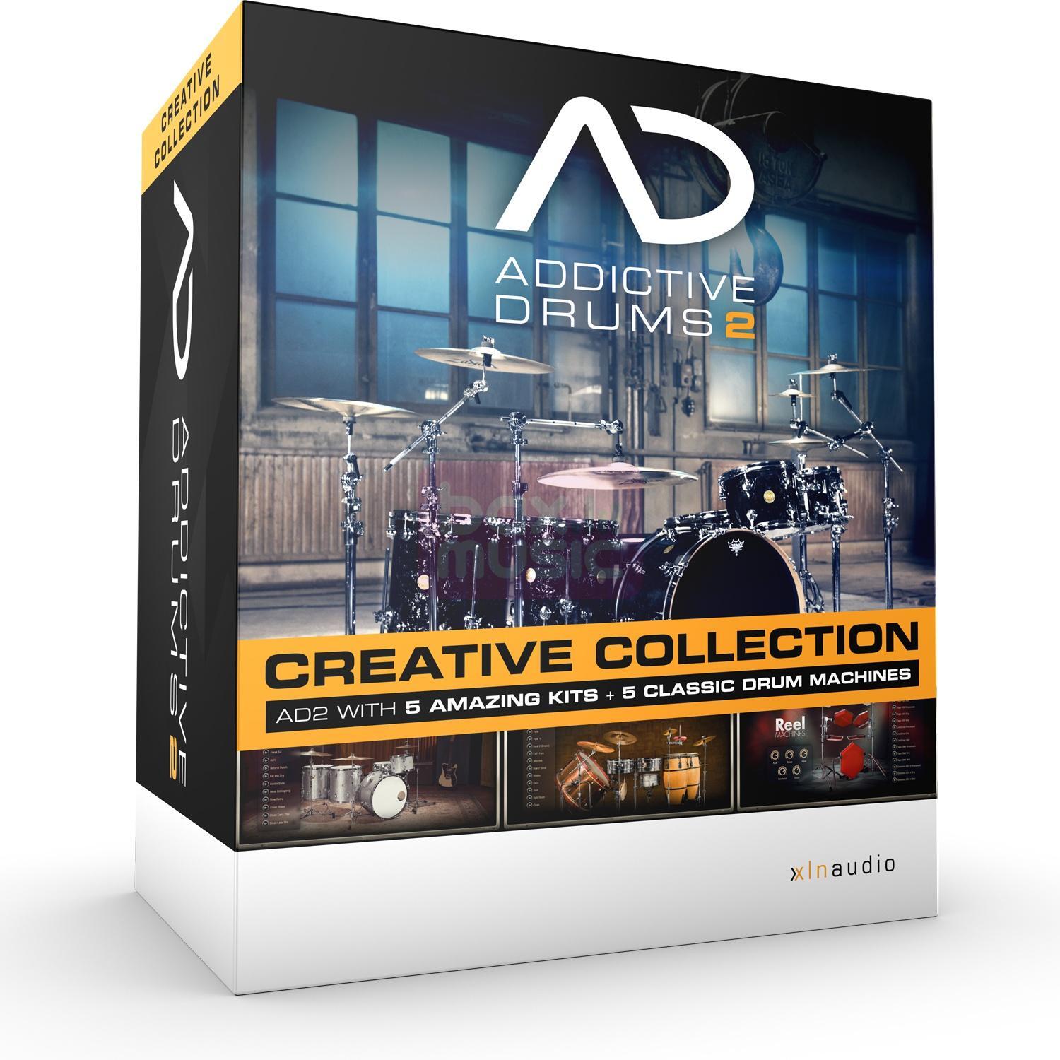 XLN Audio Addictive Drums 2 Creative Bundle virtuele drums