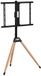 Gembird TV-standaard driepoot 32-75 inch kantelbaar en draaibaar zwart/hout