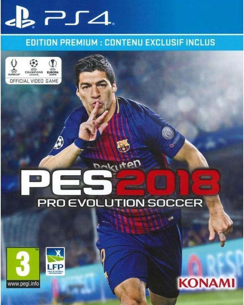 Sony Pro Evolution Soccer 2018 - PS4 (FR)