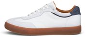 ECCO Soft 10 Chaussure basse à lacets pour homme shadow blanc cuir - Taille : 45