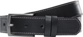 Babista Heren Leren Riem - 130 cm - Zwart