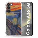 Cokitec Samsung Galaxy A36 5G hoes - Schilderij De Schreeuw