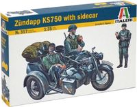 Italeri Zündapp Ks750 1:35 (Ita0317s)