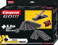 Carrera Go!!! Racebaanonderdeel - GO!!! Uitbreidings Pack Set - Mega Set - 11 Baandelen onderdeel