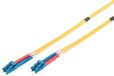 Merkloos LWL OS2 Singlemode glasvezel Patchkabel LC / LC 2 M - Geel