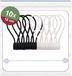 Quadrios 25CA577 Magnetische kabelbinder Zwart, Wit 10 stuk(s)