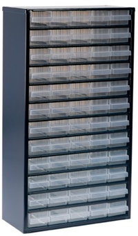 Raaco 1260-00 Metalen Ladekast - 60 Lades - Blauw